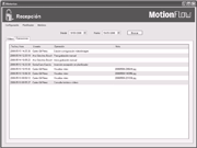 Pantalla de MotionFlow